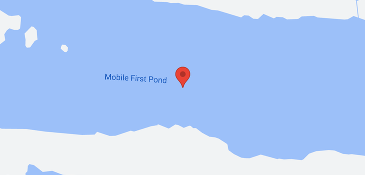 map of 0 Mobile First Pond Road
